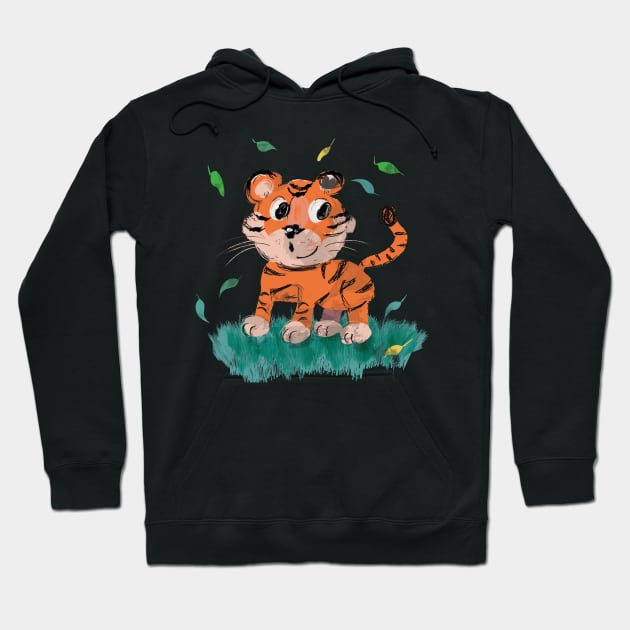 Cute little feline Hoodie by markatos